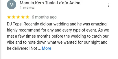 Google Maps Review 5